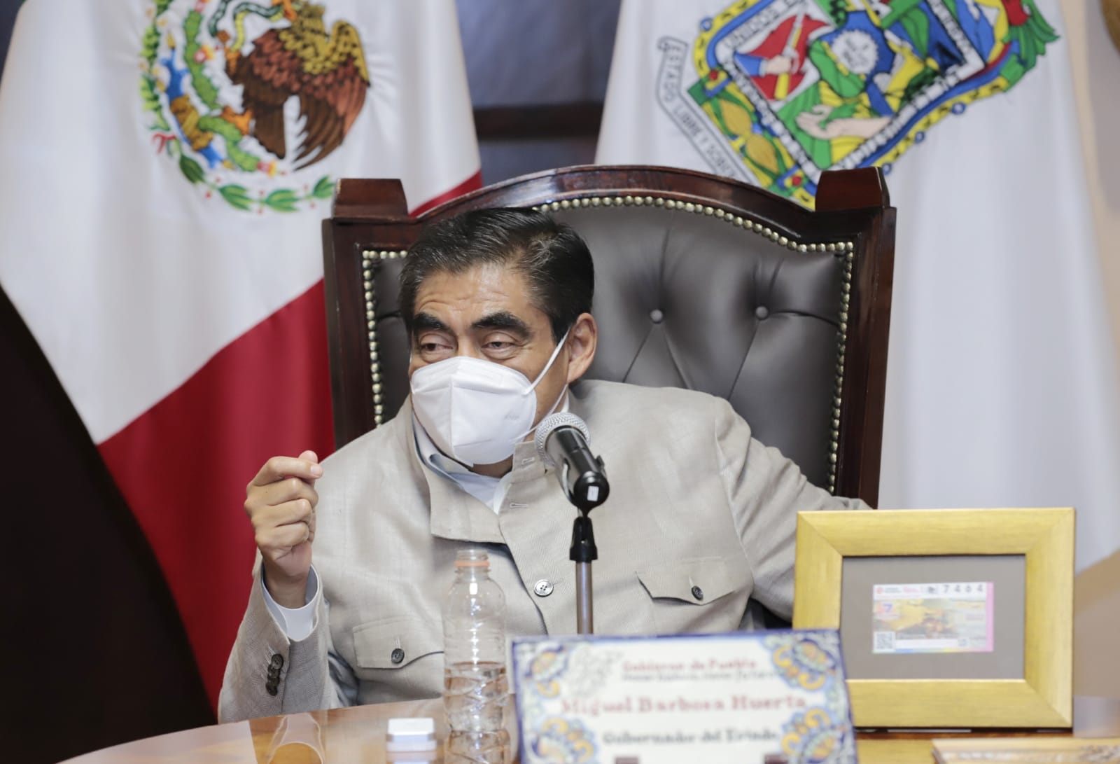 Barbosa Huerta agradece a Rivera Pérez su disposición para trabajar como equipo