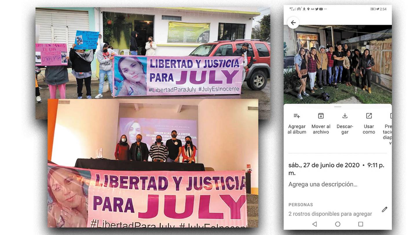 A July la violaron y la golpearon; policías la acusaron de un crimen que no cometió