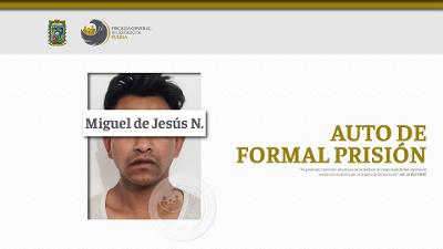Aprehendido por explotar sexualmente a su pareja sentimental de 16 años