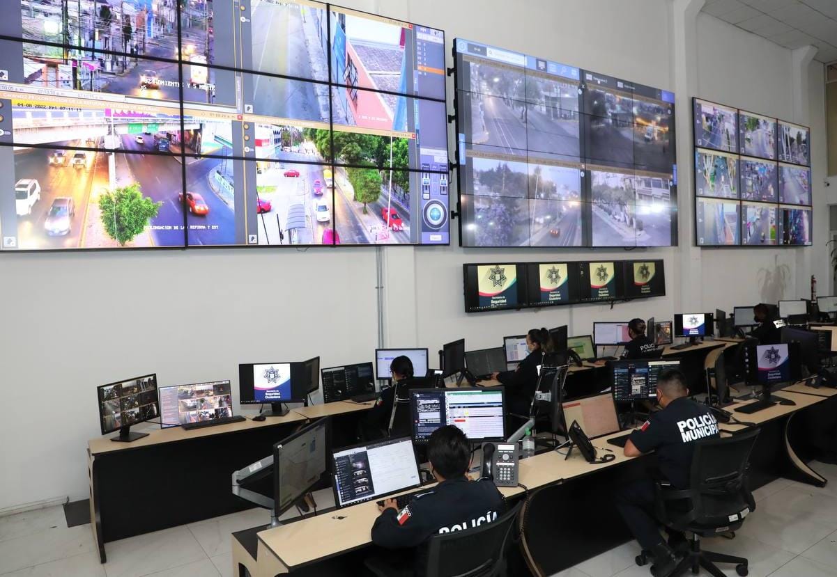 Invierten 30 mdp en el sistema de videovigilancia de Puebla capital