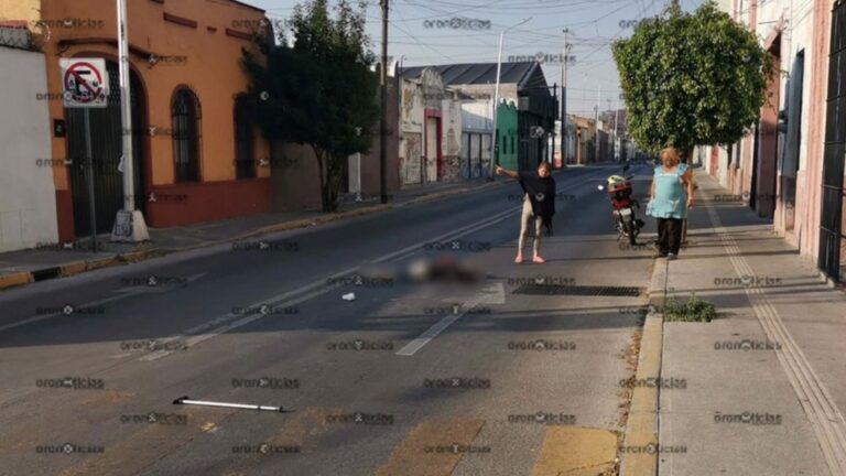Atropellan y matan a una viejita en la colonia Santa María
