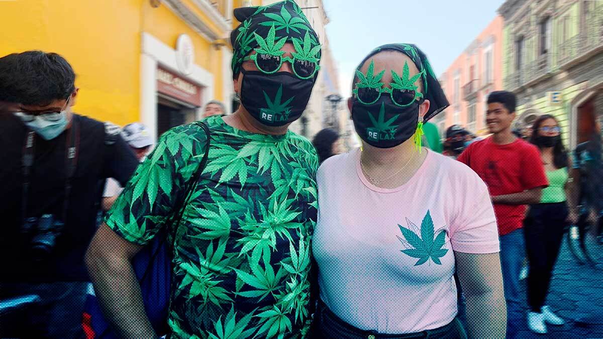 Grupos pro cannabis marchan para pedir la legalización de la marihuana (video)