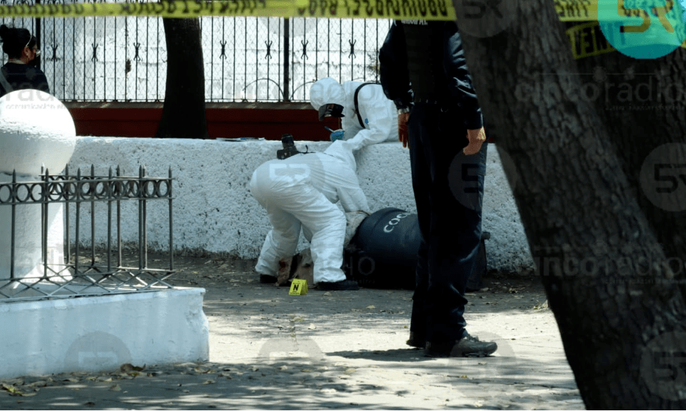 Como un narcomensaje, califica Miguel Barbosa los restos encontrados diariamente en el Parque de Las Ninfas