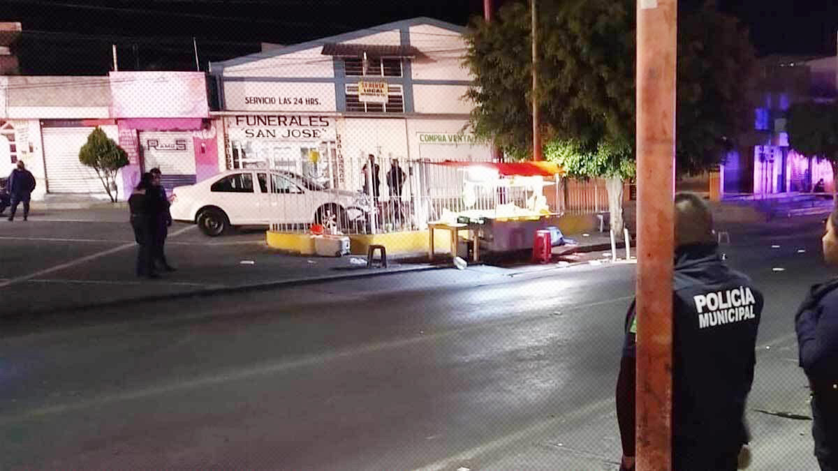 Tres lesionados y una mujer muerta, saldo de la balacera en Tehuacán