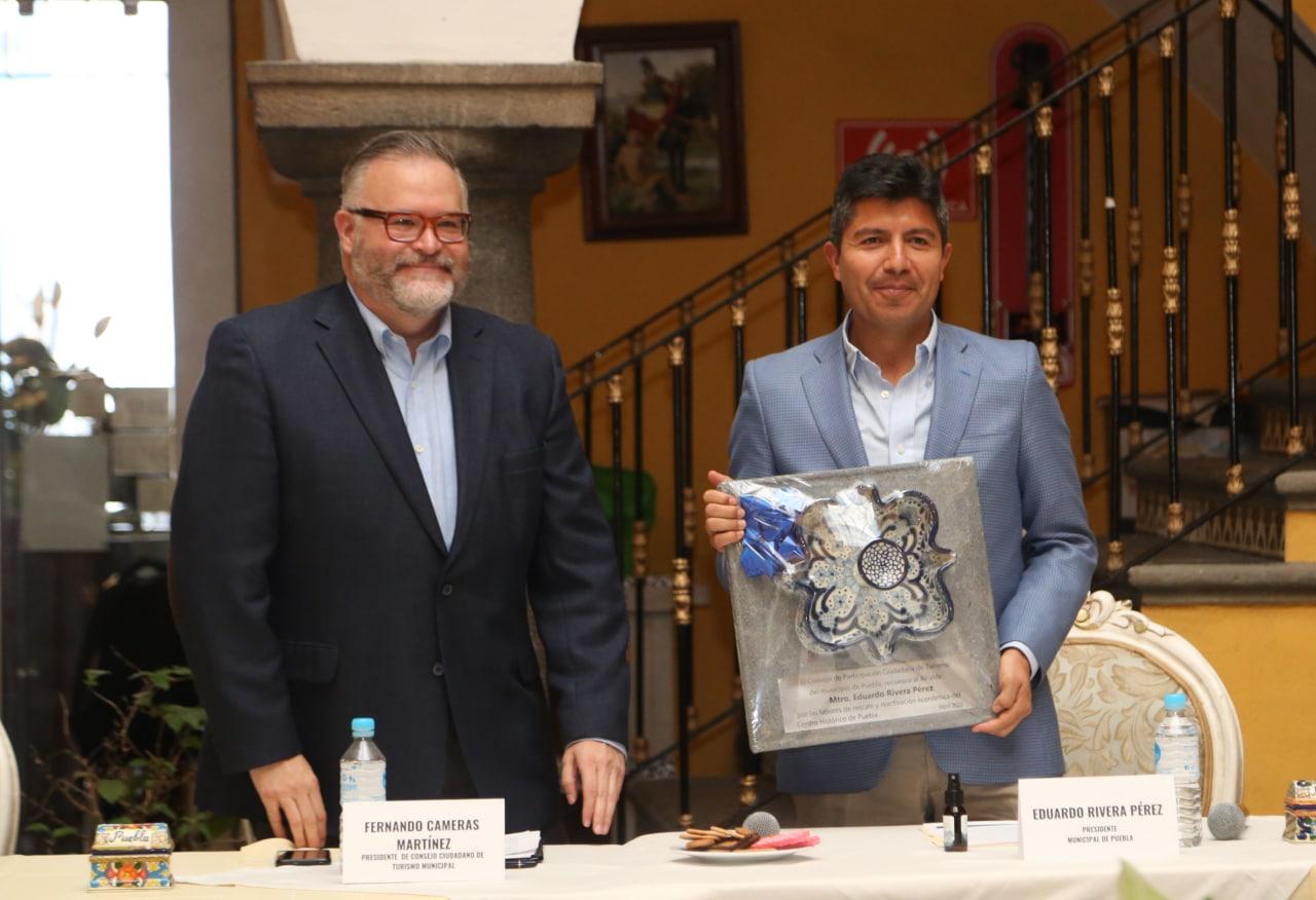 El Consejo Ciudadano de Turismo reconoce al gobierno de Rivera Pérez