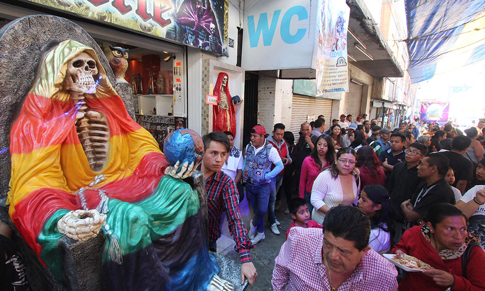 Hasta ocho mil poblanos festejarán a la «Santa Muerte» este fin de semana