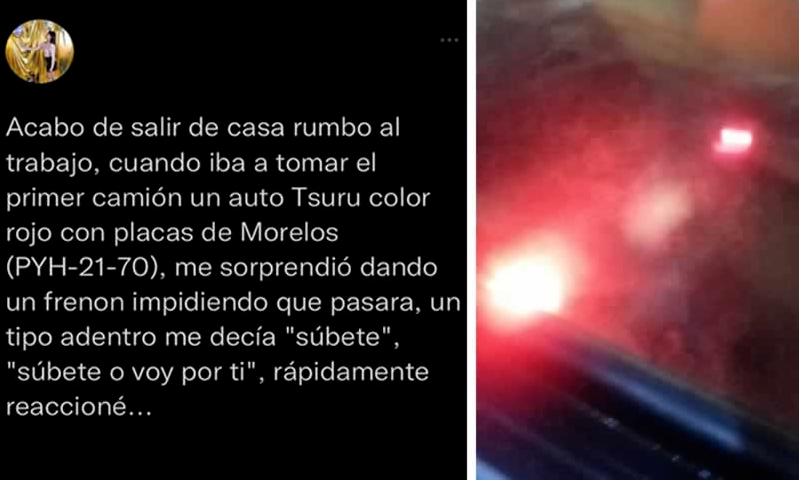 Reportera de Telediario Puebla acusa intento de levantón en Xochimehuacán