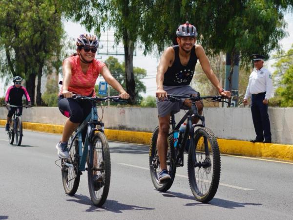 Más de cinco mil personas disfrutaron de la Vía Recreativa Metropolitana