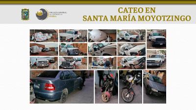 Encuentran 15 pipas de gas y droga en inmueble de San Martín Texmelucan