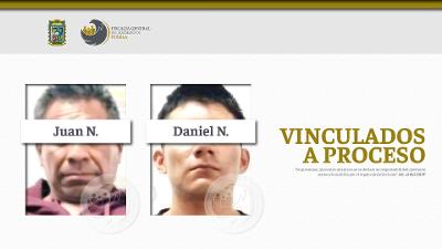 Padre e hijo vinculados a proceso por homicidio en Tehuacán