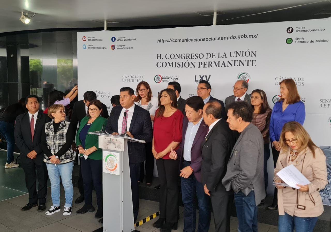 Legisladores de Morena a favor de que se respete la decisión del pueblo en el mes de junio  