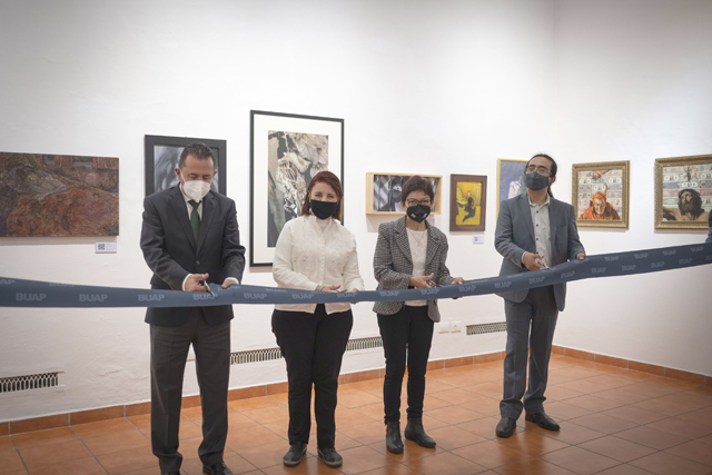 La Rectora Lilia Cedillo Ramírez inaugura Catarsis, la luz entre sombras, exposición de estudiantes de Artes Plásticas y Audiovisuales 