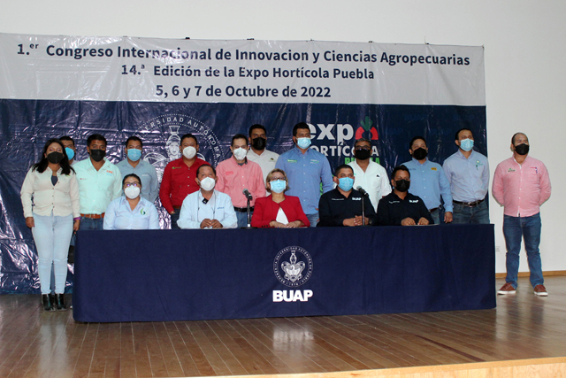 Anuncia BUAP Primer Congreso Internacional de Innovación y Ciencias Agropecuarias y la Expo Hortícola 2022