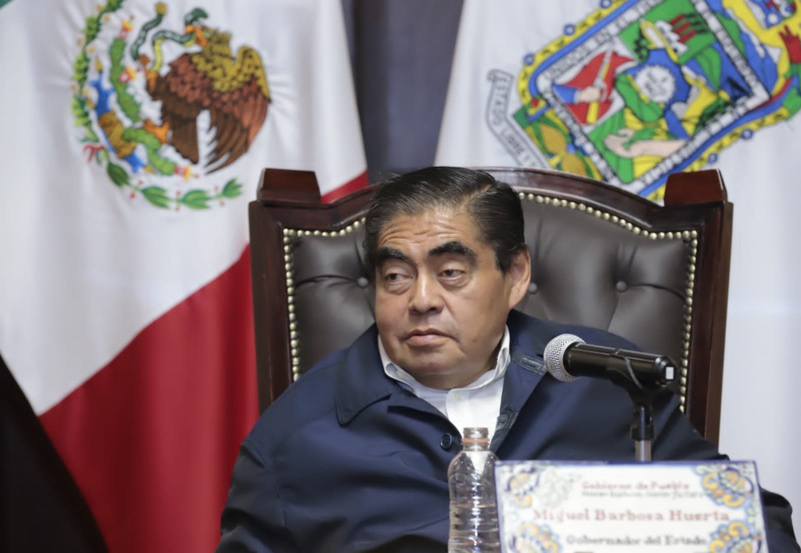 (VIDEO) Miguel Barbosa asegura que MORENA en Puebla ganará todo en el 2024