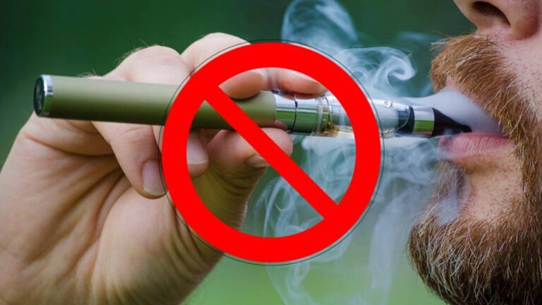 Prohíben la circulación y comercialización de vapeadores y cigarros electrónicos 