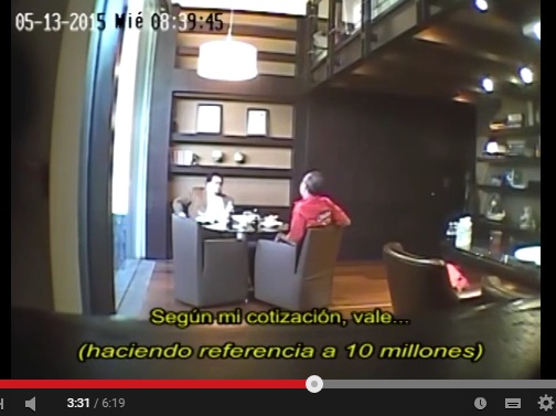 Este es el impactante #video del intento de extorsión de Arturo Rueda contra Estefan; así empezó todo