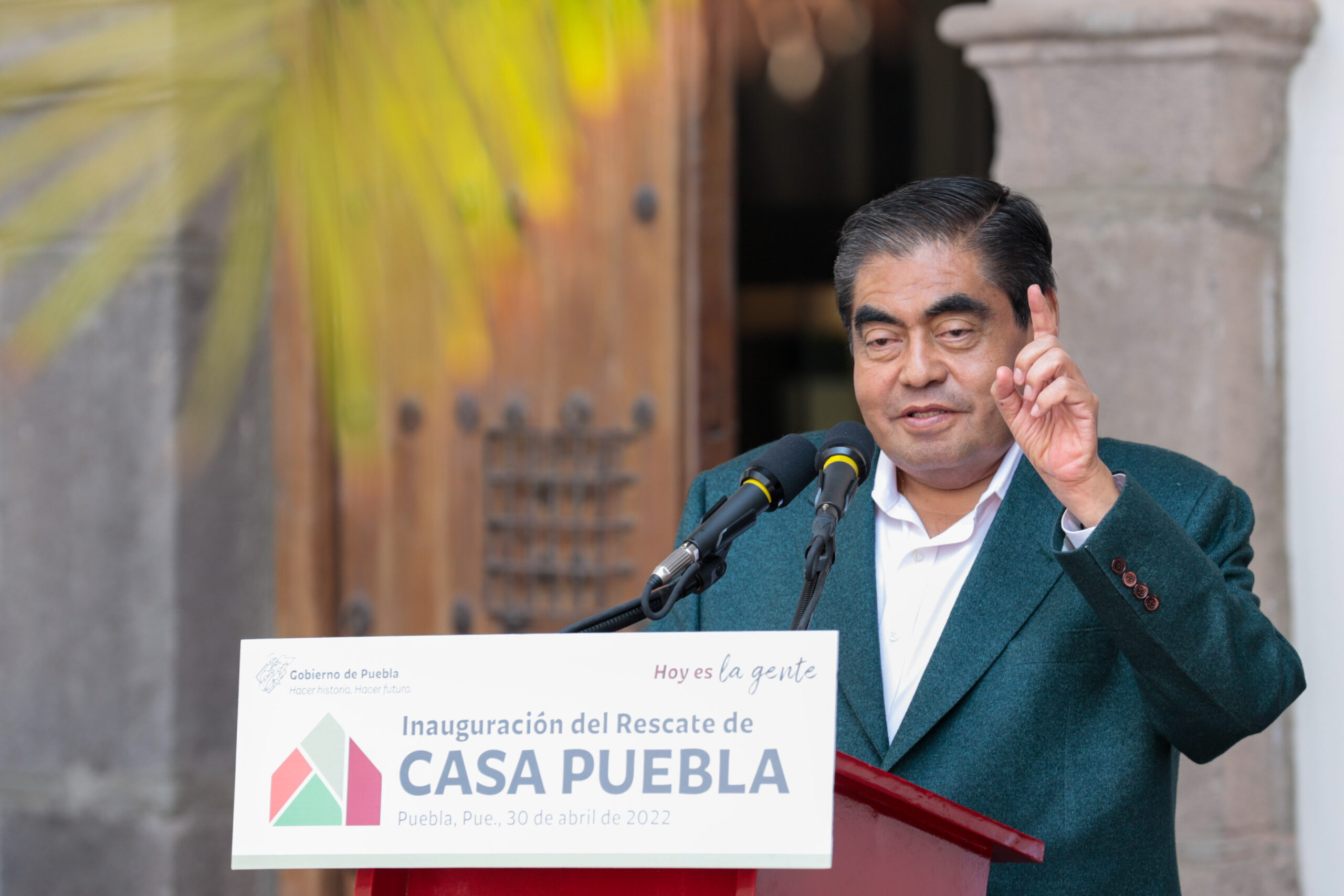 Los poderosos usurparon Casa Puebla; hoy volvió a ser de la gente: Miguel Barbosa