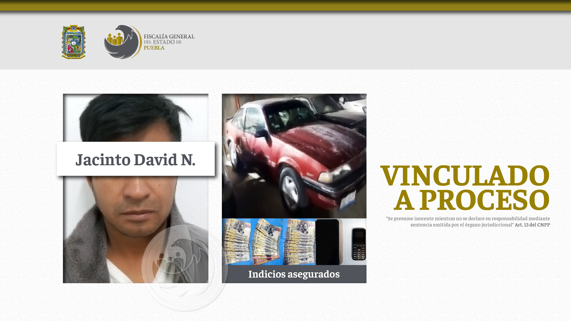 Intentó extorsionar a un funcionario de Venustiano Carranza; ya está tras las rejas