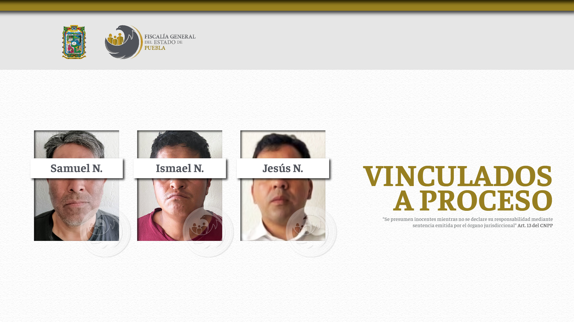 Vinculan a proceso a tres por presunta violación de sus hijos
