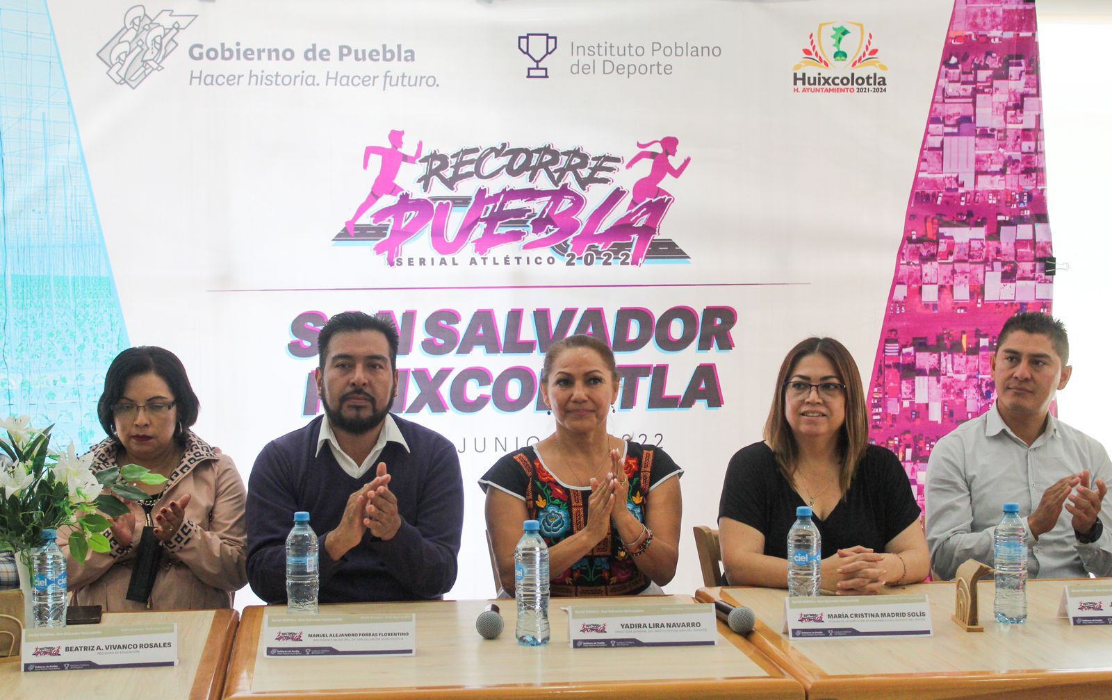 El serial atlético «Recorre Puebla 2022» llega al municipio de Huixcolotla