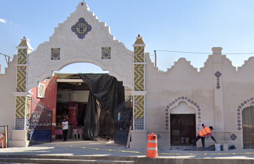 Encuentran canal de agua durante la remodelación del Mercado El Alto