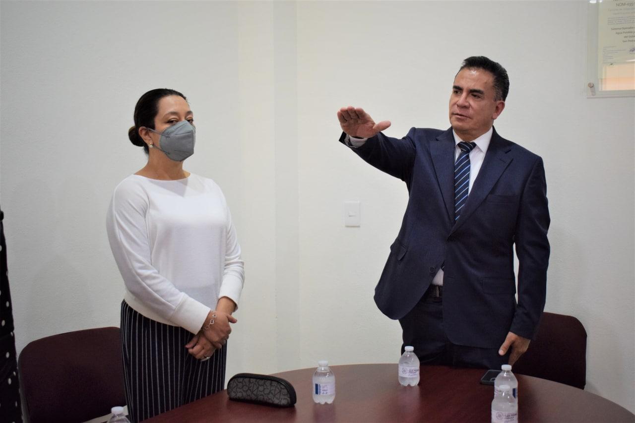 En San Pedro Cholula toman protesta los nuevos titulares de SOSAPACH, Predial y Catastro  