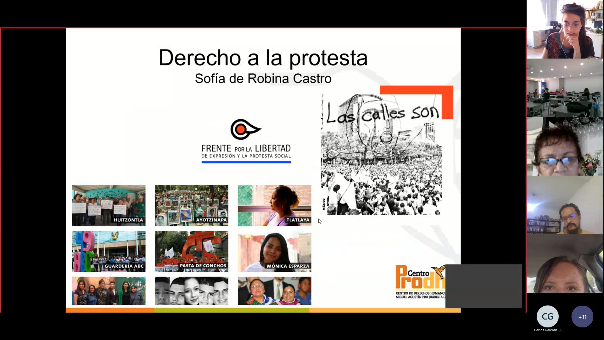 Protestas deben permitirse con una perspectiva de derechos: experta