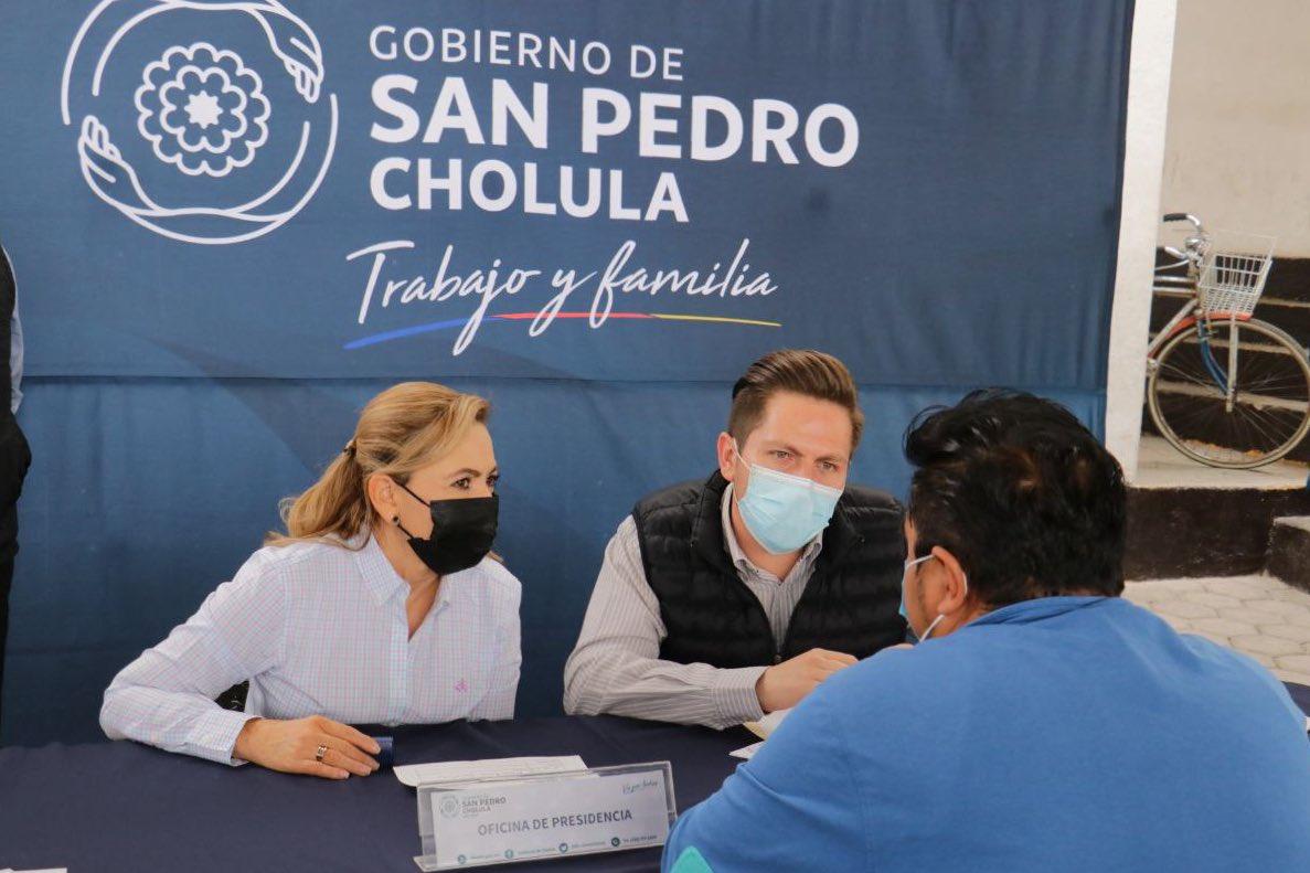 Paola Angon encabeza jornada de atención ciudadana en Santa Bárbara Almoloya  