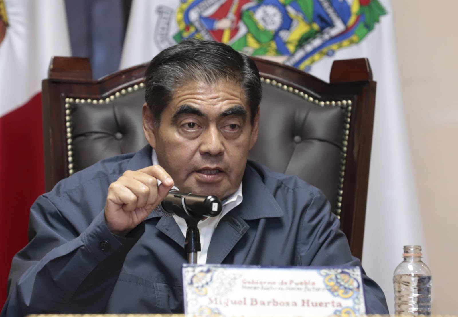 Las instituciones de procuración de justicia en Puebla investigan el linchamiento de Picazo en Huauchinango: Barbosa