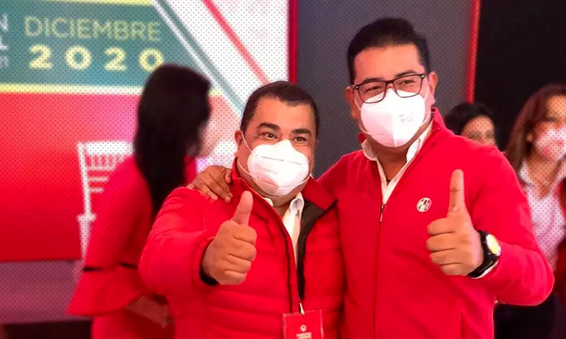 López Zavala asistió a eventos del PRI en 2020 y 2021; en su última aparición acudió a un acto encabezado por «Alito» (FOTOS)