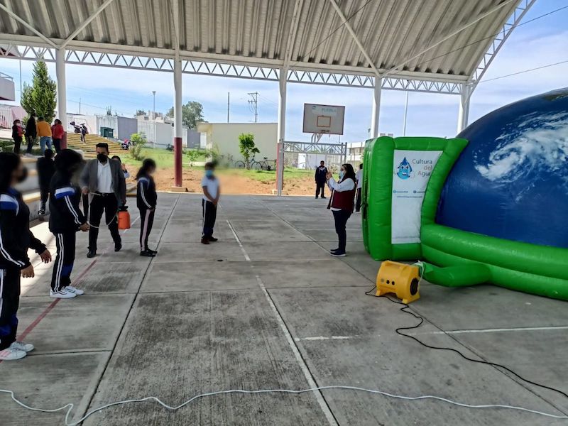 En Cuautlancingo, CEASPUE fomenta el cuidado del medio ambiente