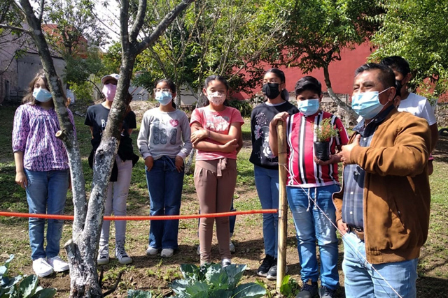 Impulsa la Facultad de Ciencias Agrícolas y Pecuarias de la BUAP el proyecto de Huertos Escolares￼