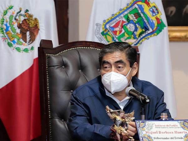 En Puebla quedaron atrás obras suntuosas, hoy son de impacto social: Barbosa