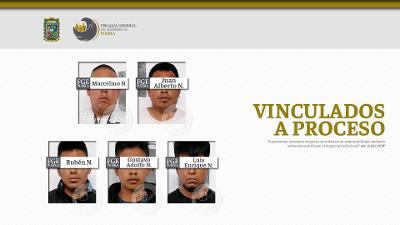 FGE logró vinculación a proceso de 5 presuntos homicidas de 1 menor de edad y 1 adulto