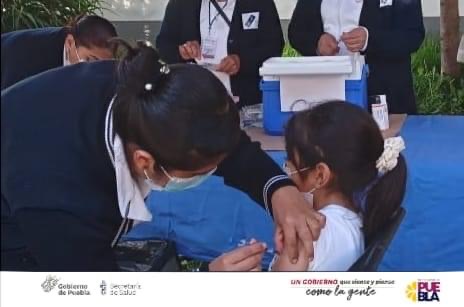 El miércoles arranca vacunación contra Covid a menores de 5 a 11 alía en Atlixco&nbsp;