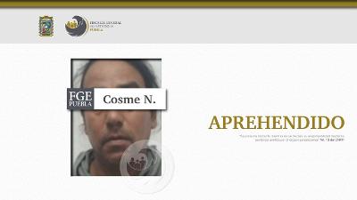 FGE aprehendió en reclusión a presunto secuestrador de un adolescente