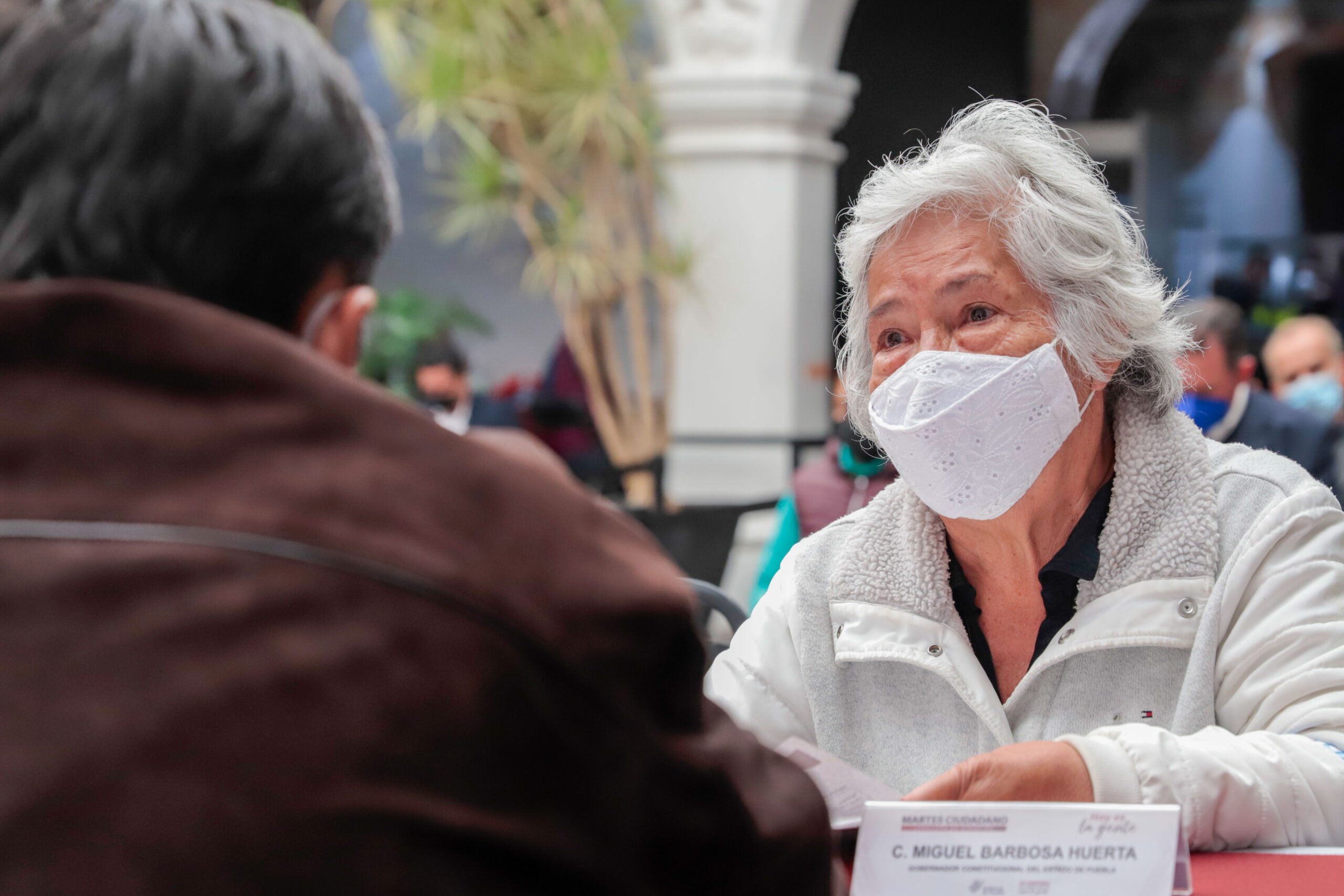 Con «Martes Ciudadano», Barbosa Huerta refrenda cercanía con poblanas y poblanos