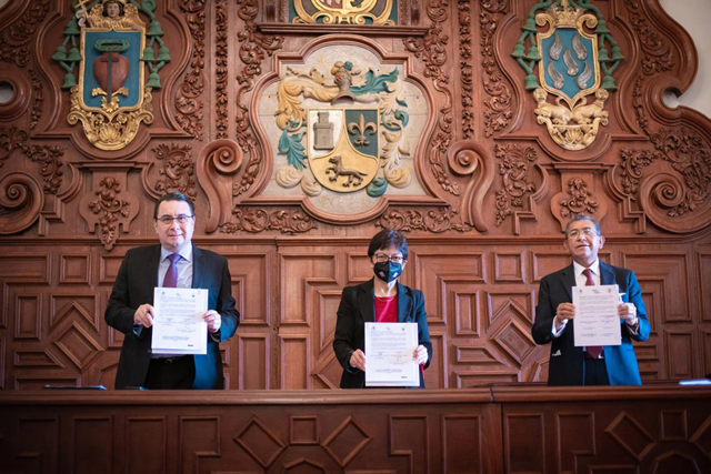 BUAP firma convenio con la Escuela Federal de Formación Judicial del Consejo de la Judicatura Federal