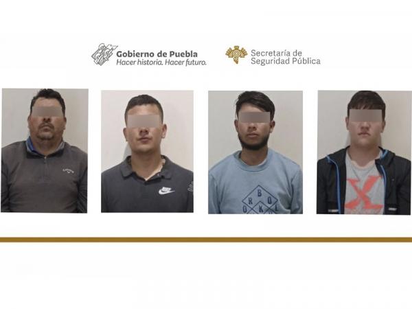 Detienen en Puebla a banda de colombianos que operaban bajo el sistema de «gota a gota»