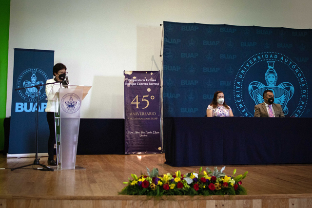 La Preparatoria Urbana Enrique Cabrera Barroso conmemora su 45 aniversario 