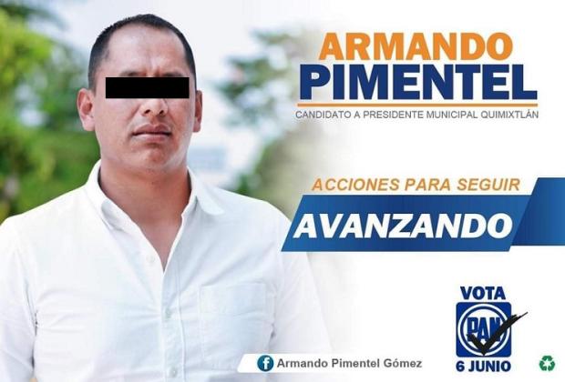Por estar vinculado con hechos delictivos el presidente municipal de Quimixtlán es investigado 