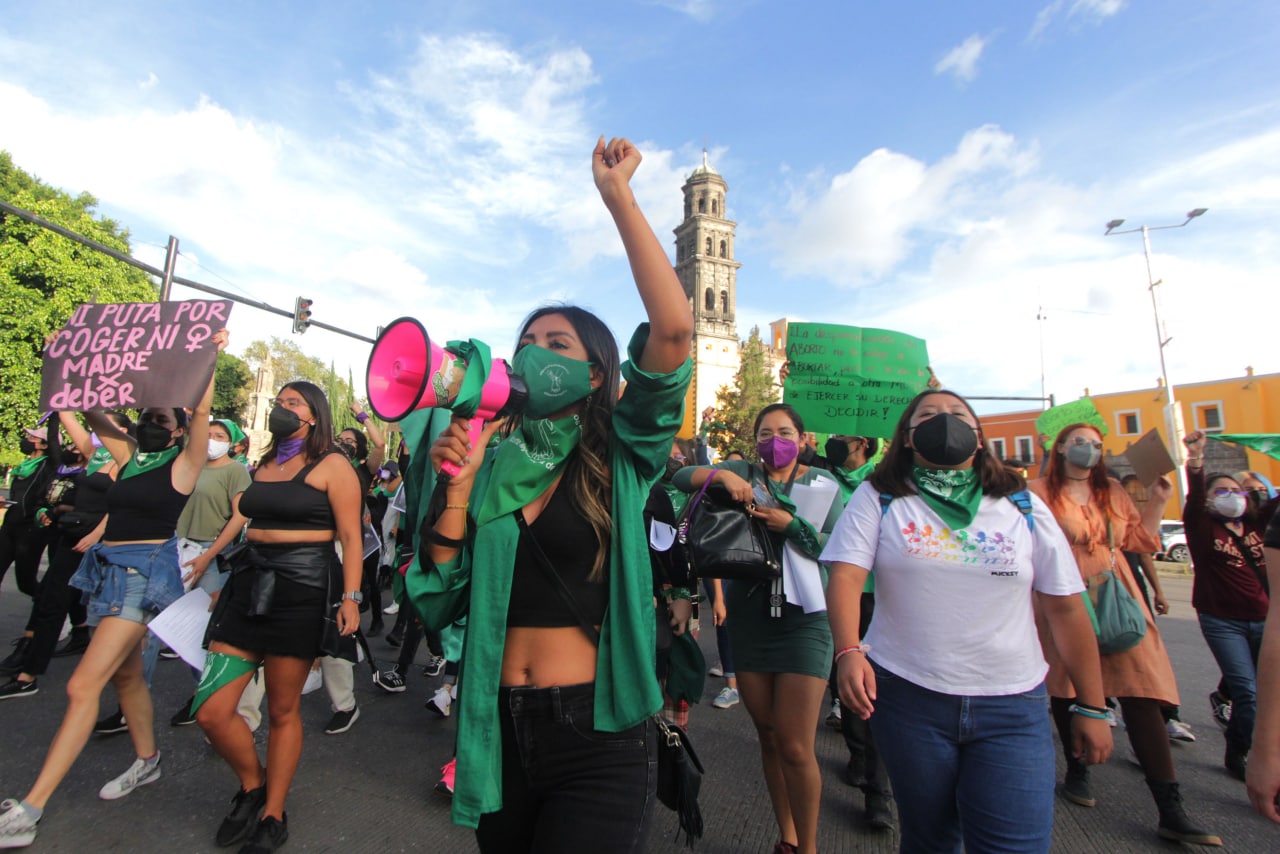 Este miércoles feministas marcharán para exigir el aborto&nbsp;&nbsp;legal en Puebla&nbsp;