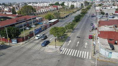 El bulevar Municipio Libre recibió mantenimiento integral