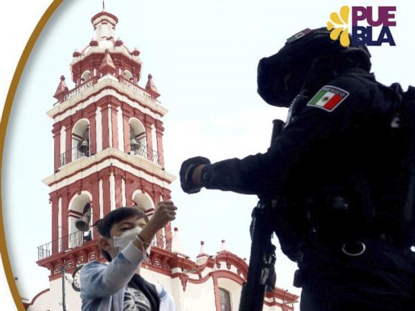 Mejora 17.1% percepción de seguridad en Puebla 