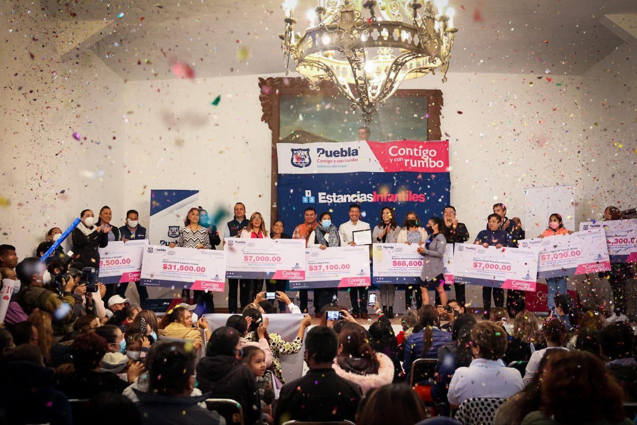 En Puebla capital ya hay 70 Estancias Infantiles