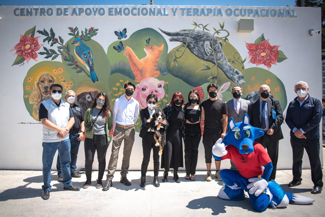 Lilia Cedillo inaugura Centro de Apoyo Emocional y Terapia Ocupacional con Animales, un proyecto pionero en su área