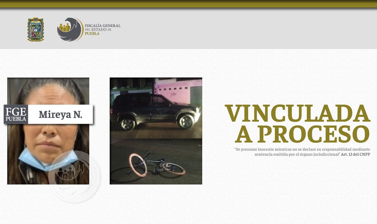 Vinculan a proceso a poblana que atropelló a su pareja
