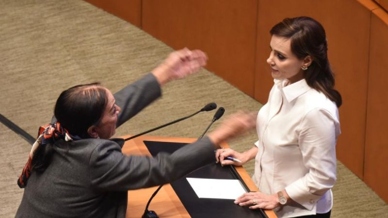 «Perros», «hienas», «siéntense y esperen sus croquetas»: Lilly Téllez desata las pasiones en el Senado de la República