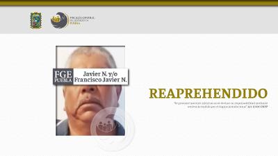 Fiscalía reaprehendió en Veracruz a reo sentenciado por secuestro