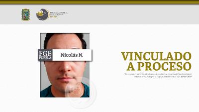 Nicólas va a prisión por abusar sexualmente de una menor del Centro Educativo Tonatiuhcali